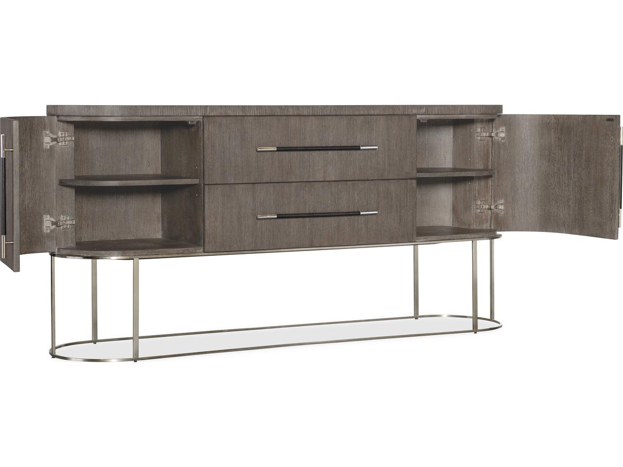 Hooker Furniture Modern Mood 76-Inch Sideboard — Mink Oak Veneer