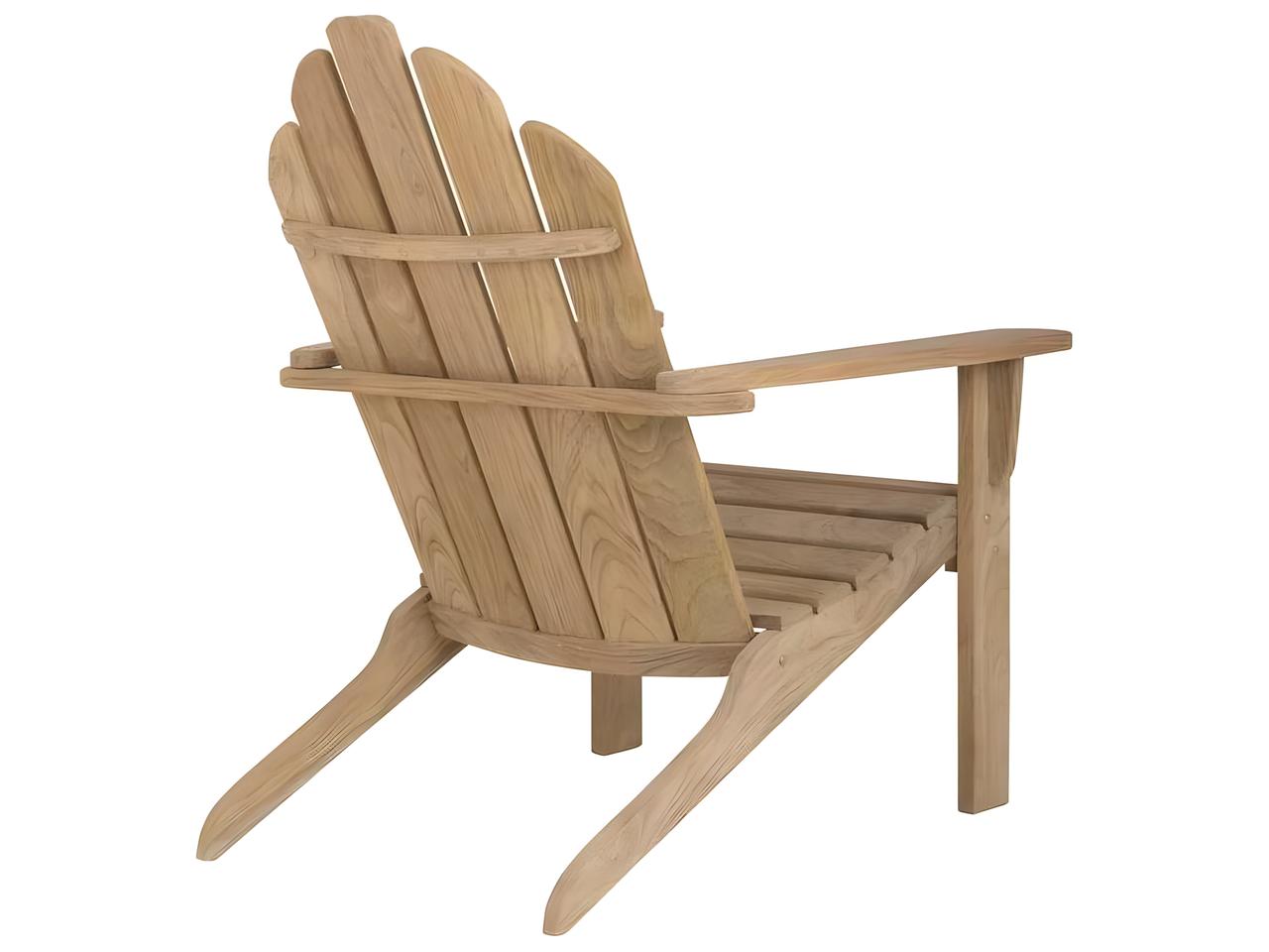 KINGSLEY-BATE ログチェア 木製 椅子 イス レトロ 2脚 Kingsley Bate Adirondack Teak Chair | PatioLiving