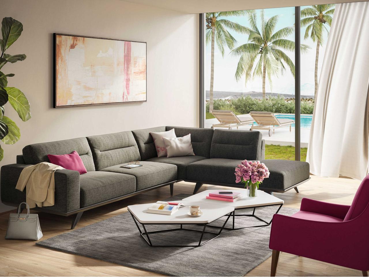 Natuzzi Editions Adrenalina Sofa Set | ADRENALINALNGSET3 | LuxeDecor