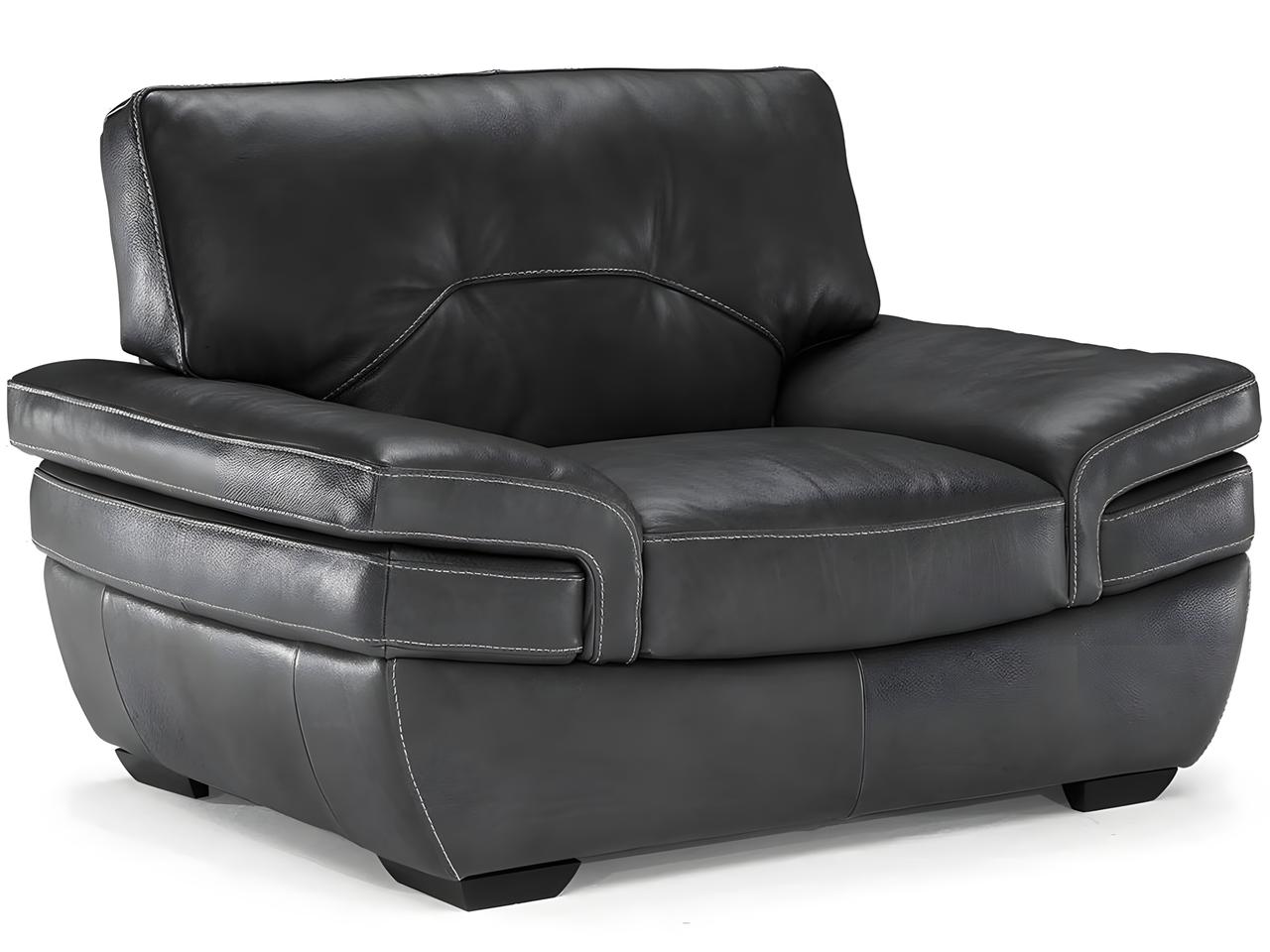 Natuzzi Editions Biagio Chair and a Half | B806048 | PatioLiving