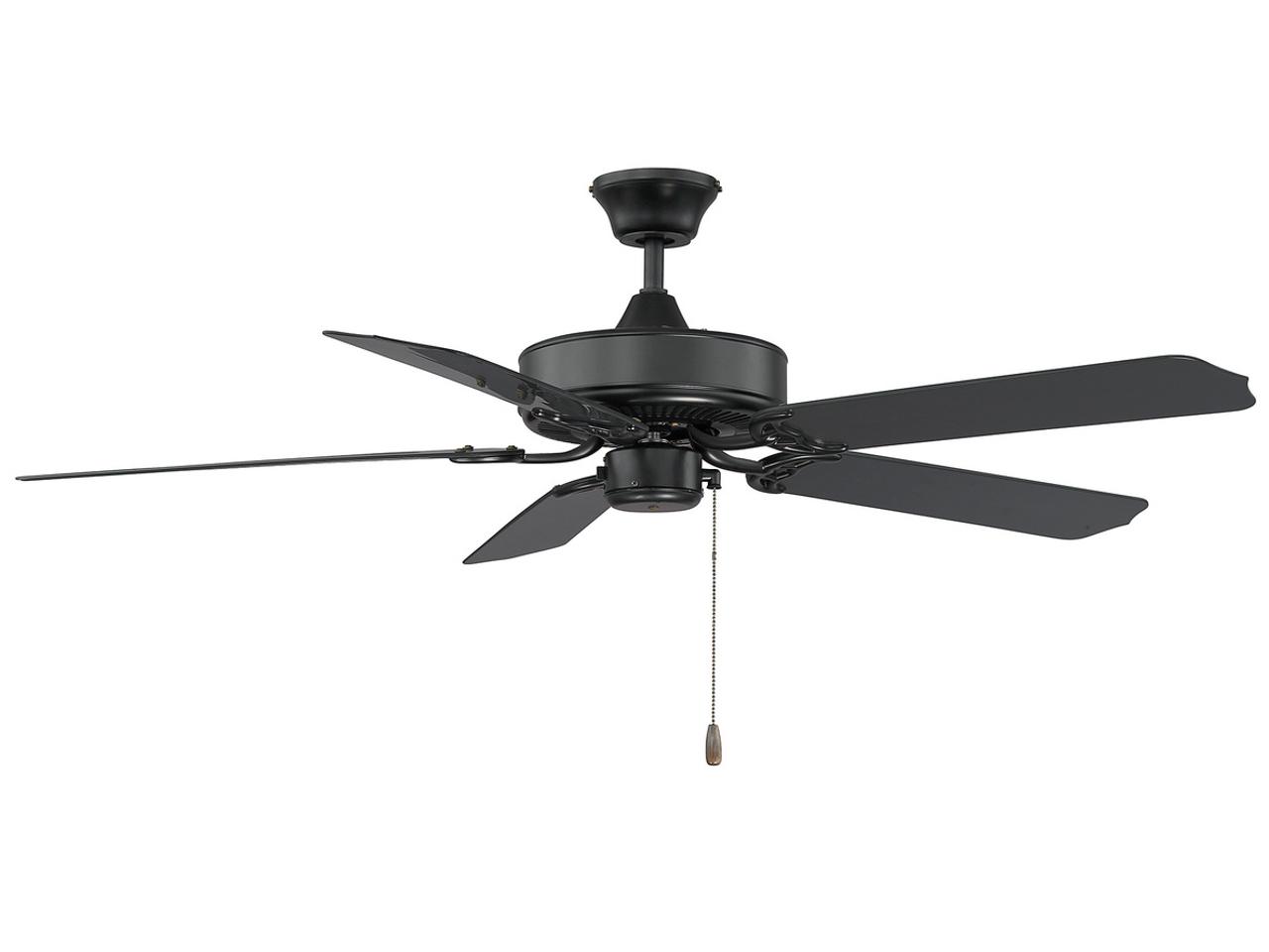 Savoy House Meridian 52 Outdoor Ceiling Fan | M2020MBK | PatioLiving