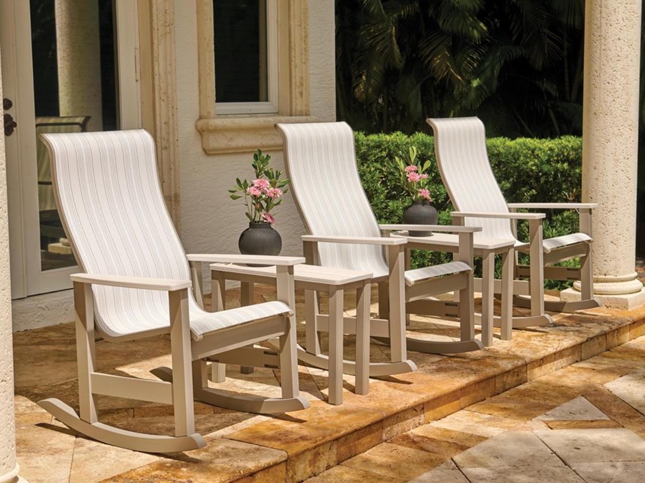 Telescope Casual Leeward MGP Sling Supreme Rocker | PatioLiving