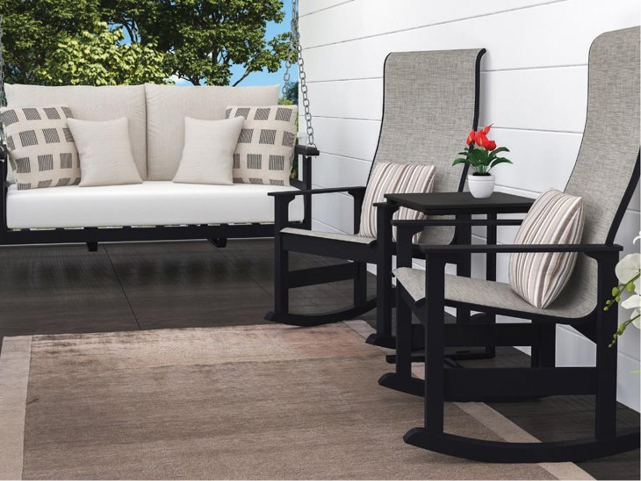 Telescope Casual Leeward MGP Sling Supreme Rocker | PatioLiving