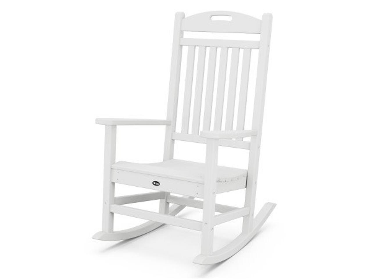 Trex Yacht Club Recycled Plastic Rocking Chair in Sand Castle