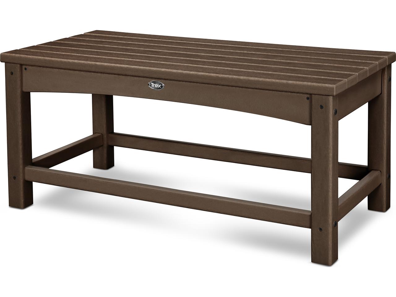 Trex Rockport Club Outdoor Coffee Table — Recycled HDPE Lumber All