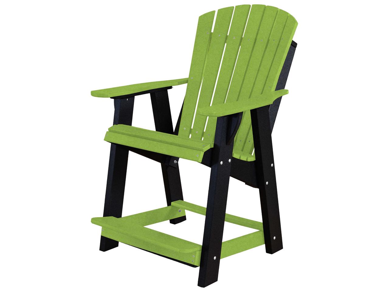 Wildridge Heritage High Adirondack Chair — HDPE Poly Lumber