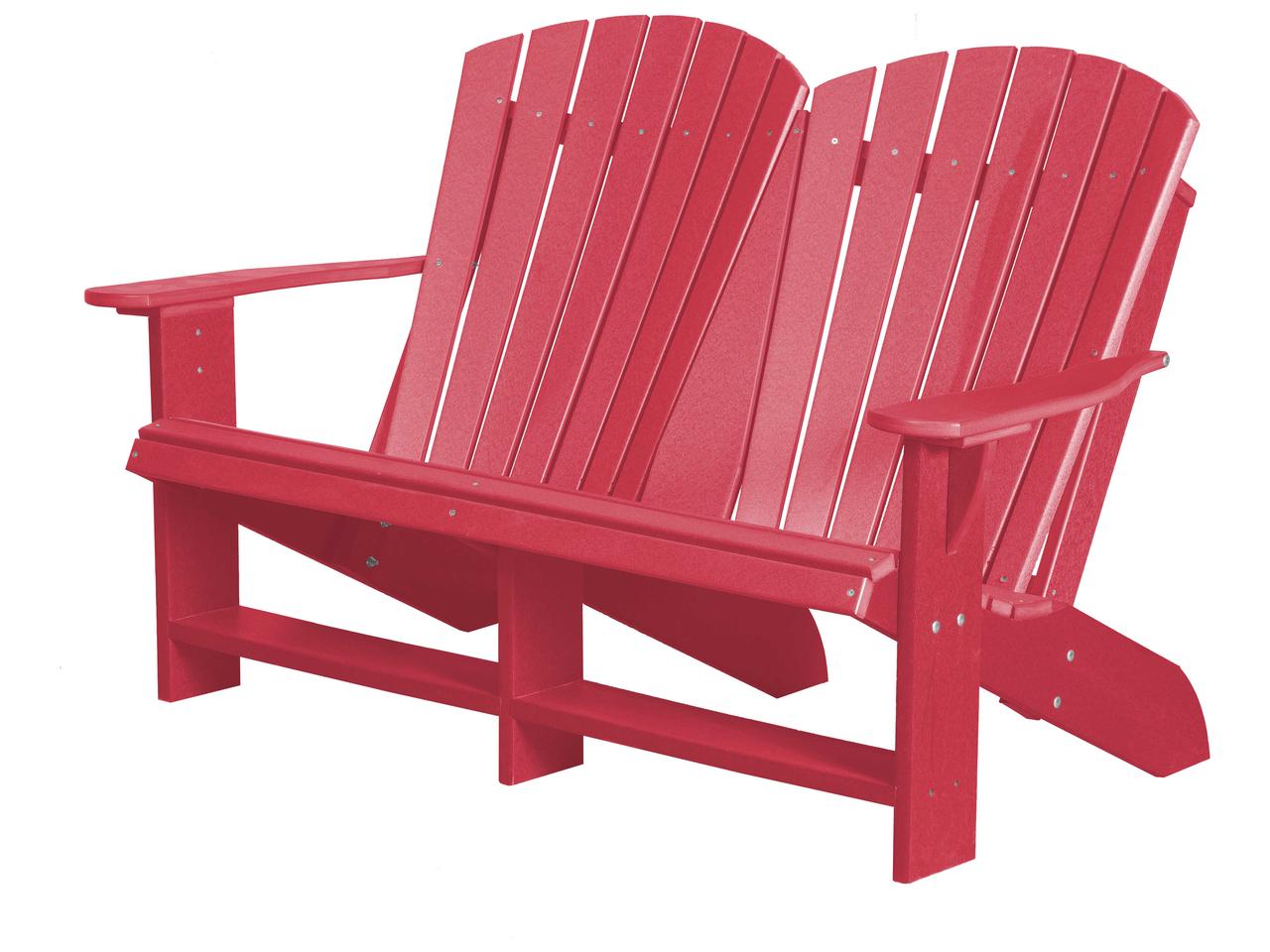 Wildridge Heritage Recycled Plastic Adirondack Loveseat | PatioLiving