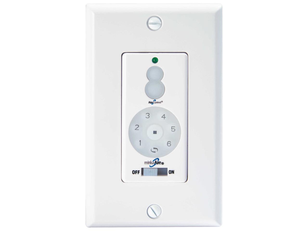 Minka-Aire AireControl WC400 DC Fan Wall Control — 6-Speed Dimmer