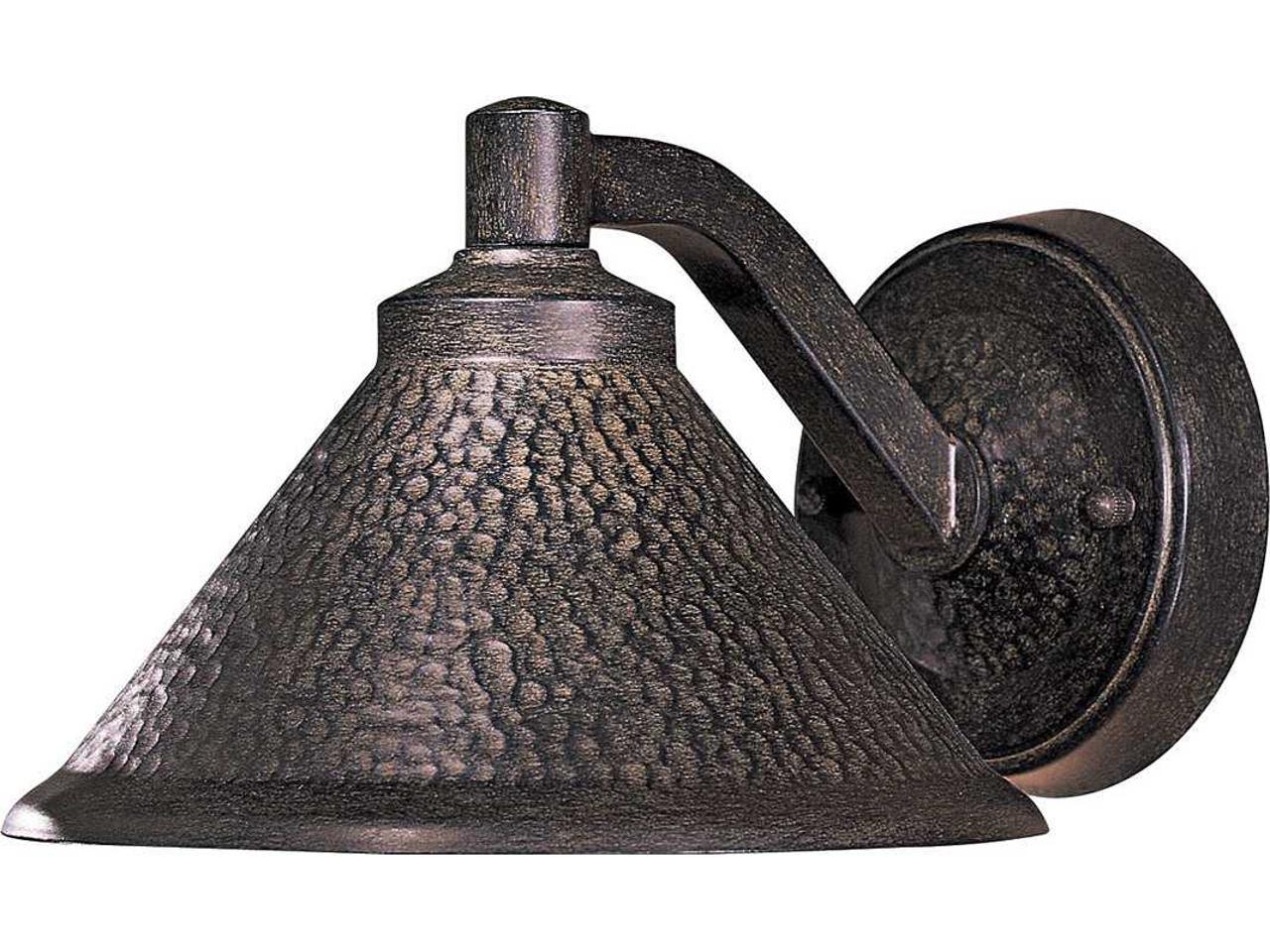 Minka Lavery Kirkham 1-Light Outdoor Wall Lantern in Aspen Bronze