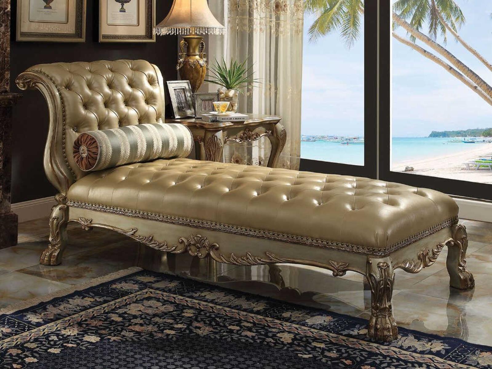 Acme Furniture Dresden Chaise - Thumbnail 4