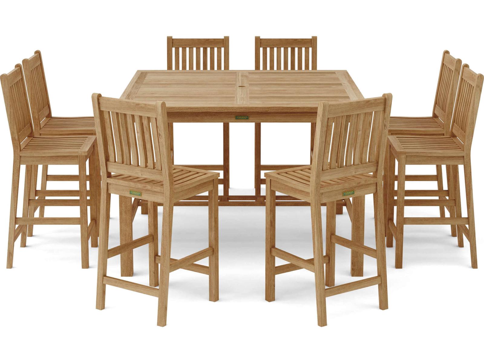 Anderson Teak Windsor Avalon Outdoor Bar Set