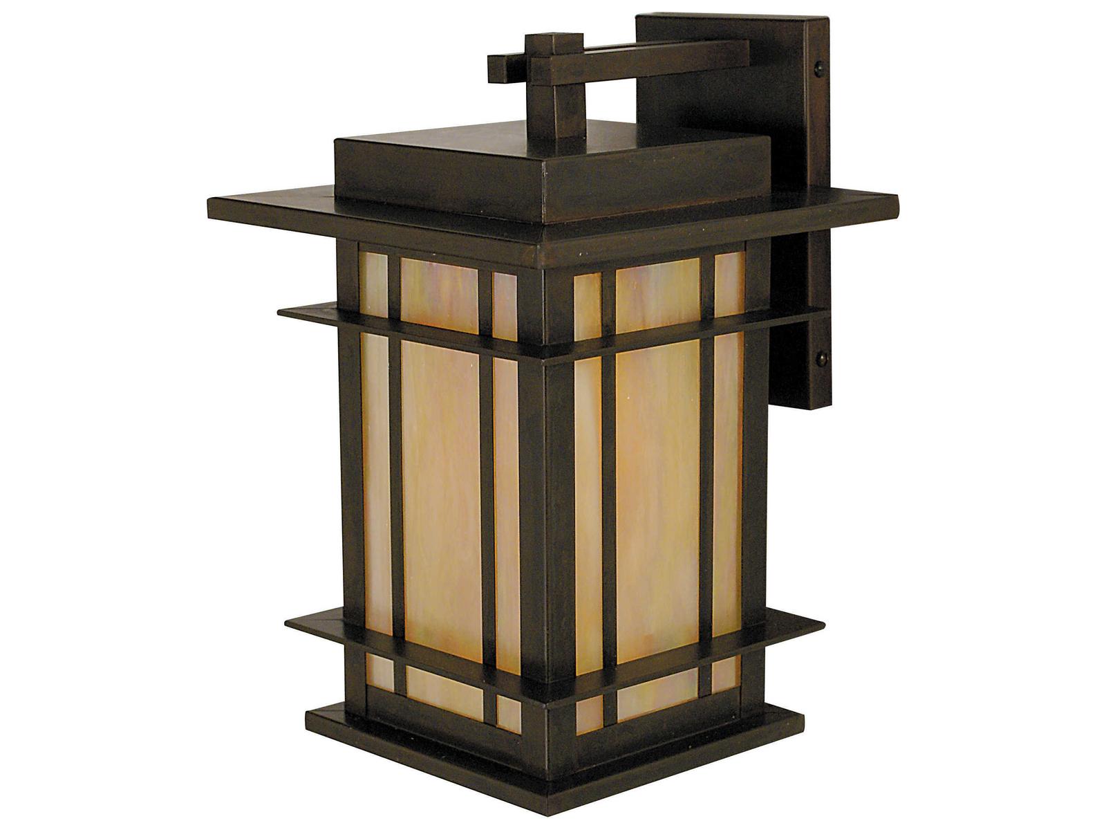 Arroyo Craftsman Oak Park Outdoor Wall Light