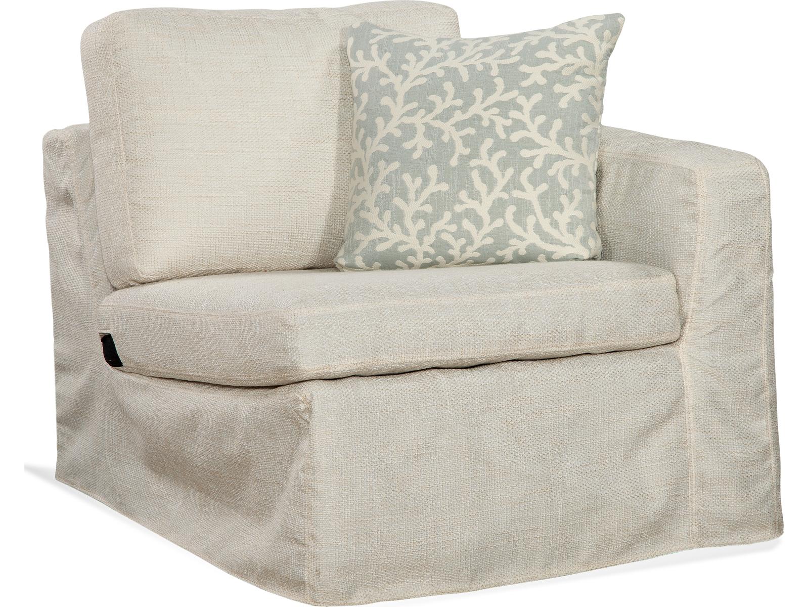 Braxton Culler Outdoor Calypso Fabric Cushion Right Arm Lounge Chair