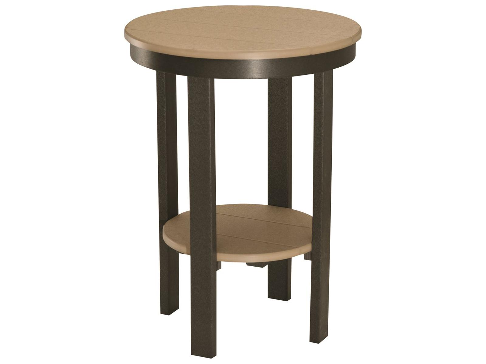 Berlin Gardens Accessories Recycled Round Patio Counter Table