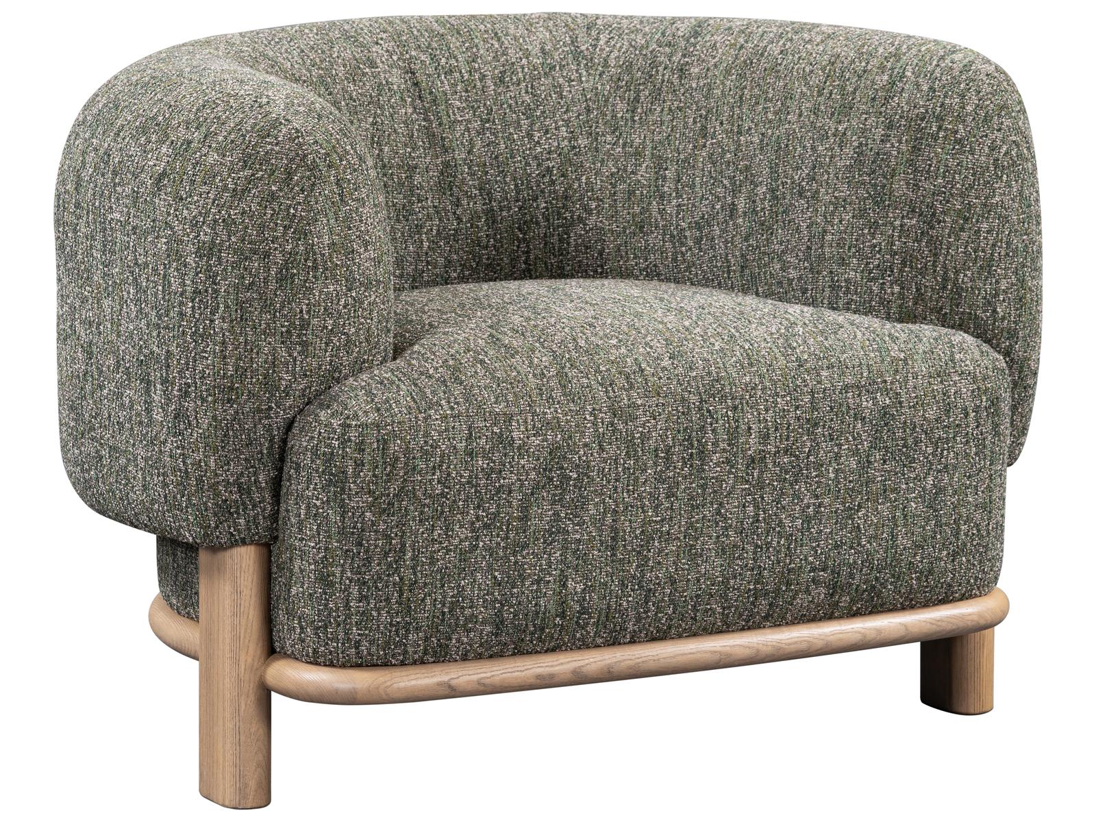 Classic Home Pasadena Barrel Accent Chair - Thumbnail 2