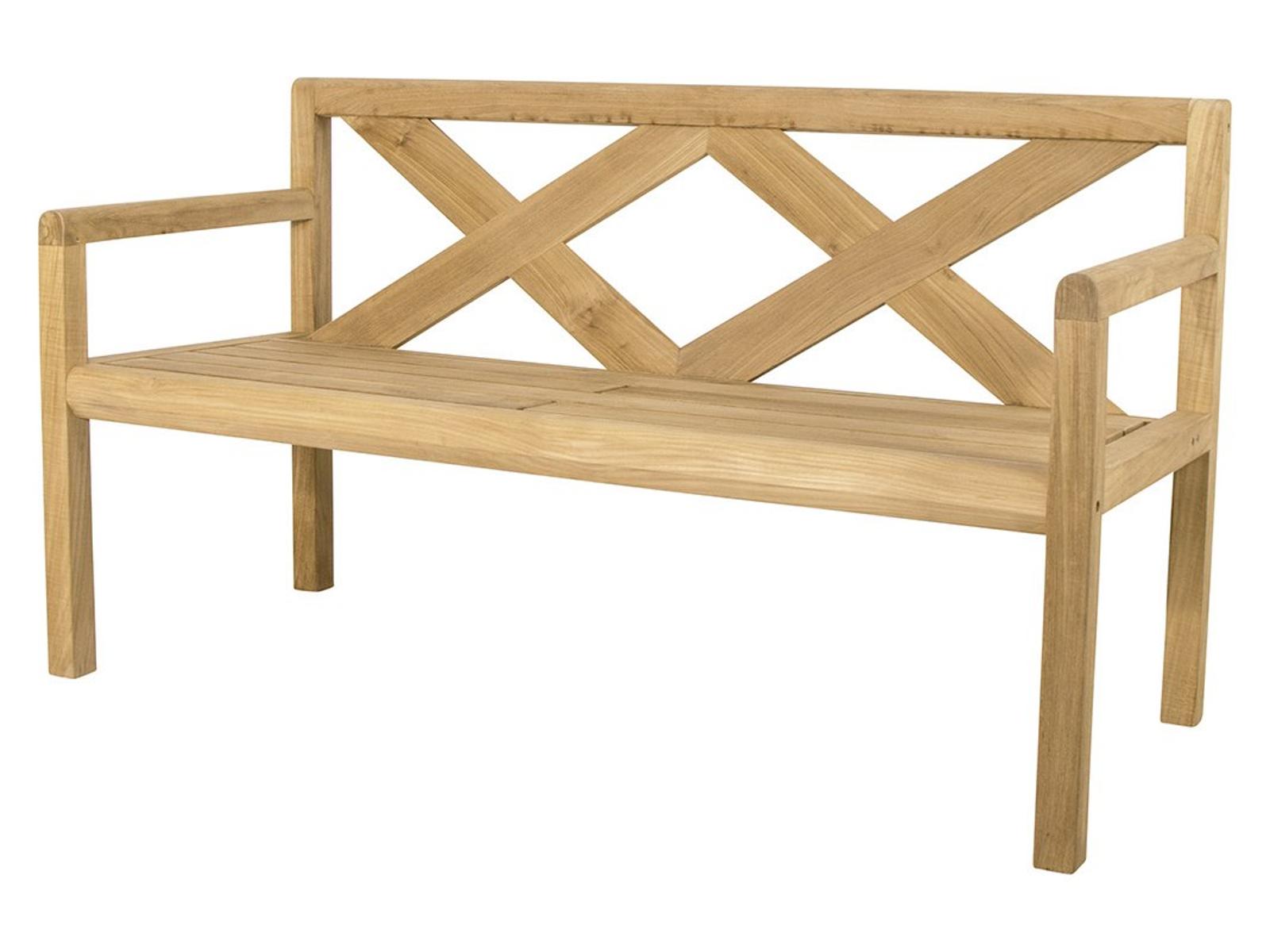Cane Line Outdoor Grace Teak 2-Seater Bench