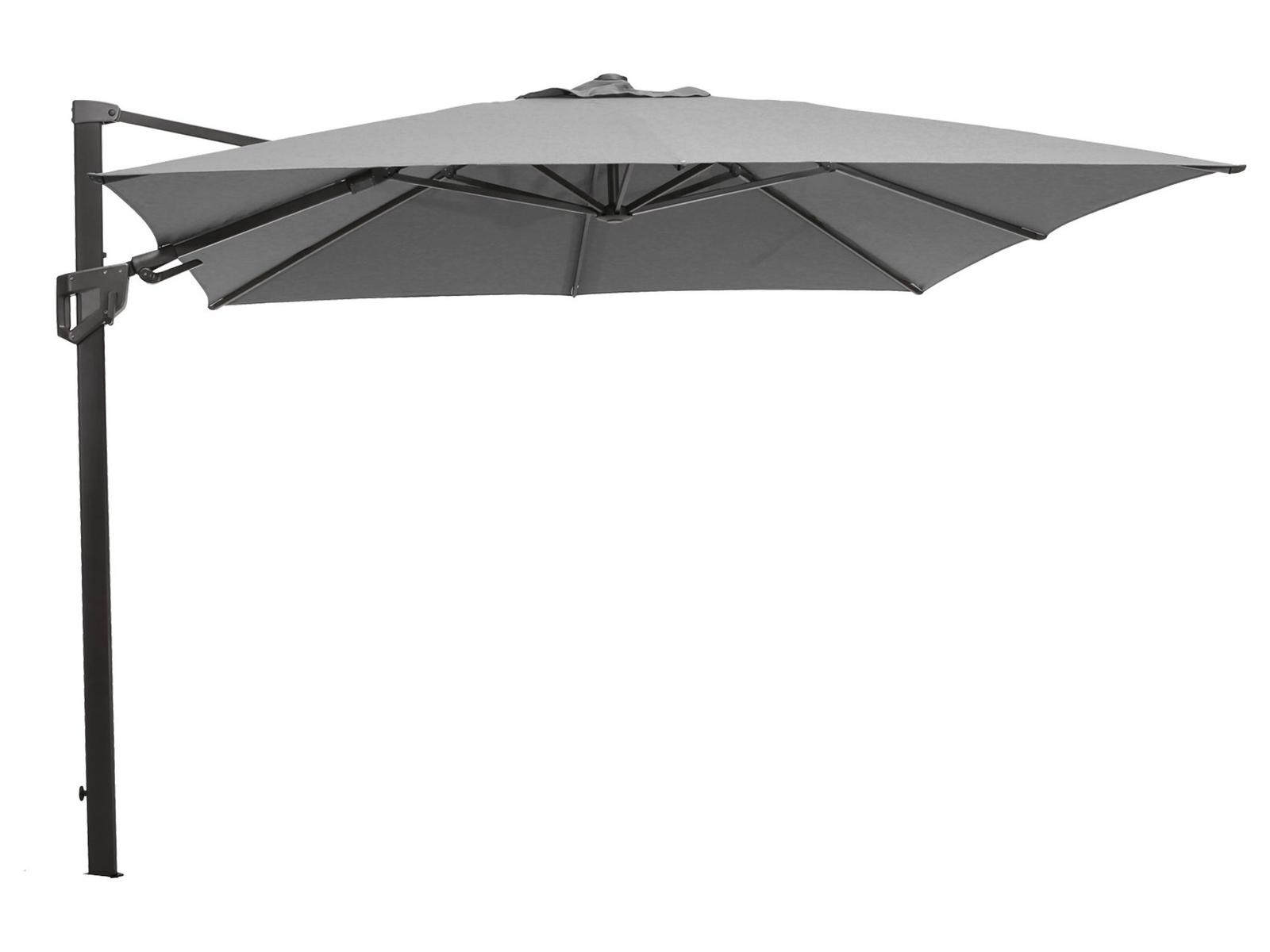 Cane Line Outdoor Hyde Grey Aluminium Luxe Tilt Parasol