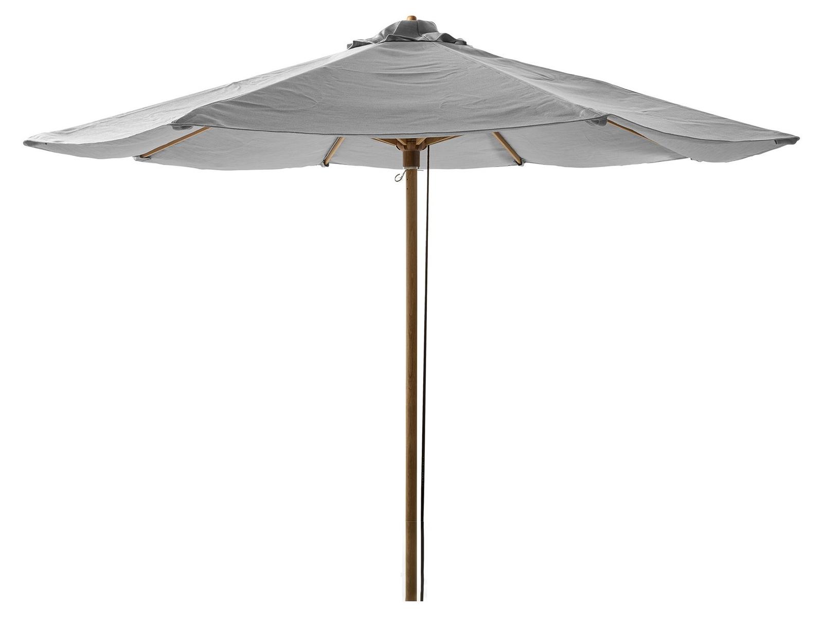 Cane Line Outdoor Classic Teak Pole Parasol W/Pulley System