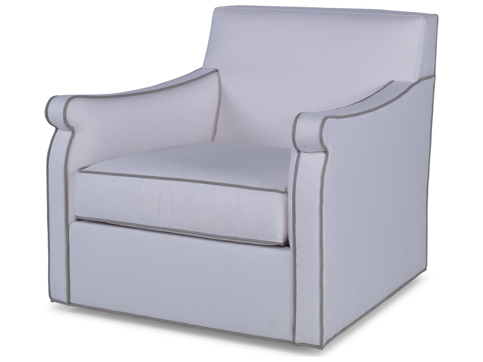 Century Outdoor Fiske Upholstered Swivel Lounge Chair