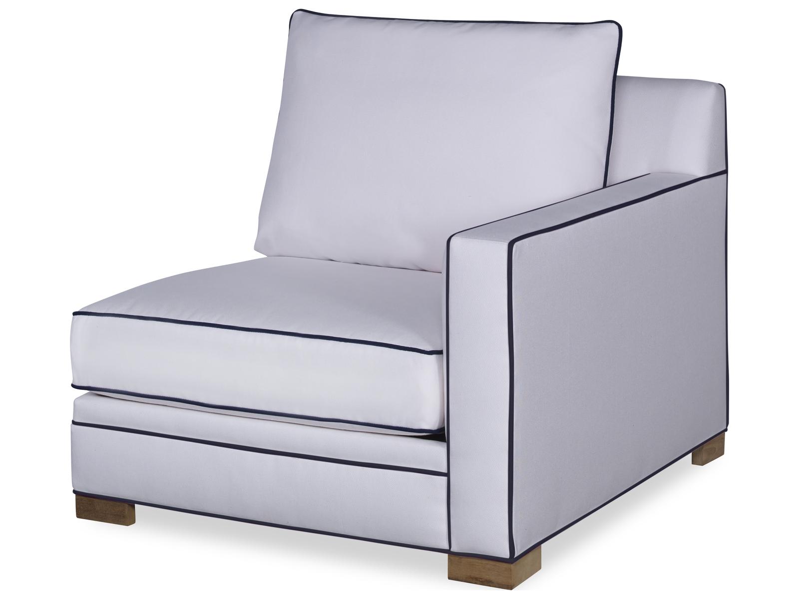 Century Outdoor Leyland Upholstered Right Arm Lounge Chair