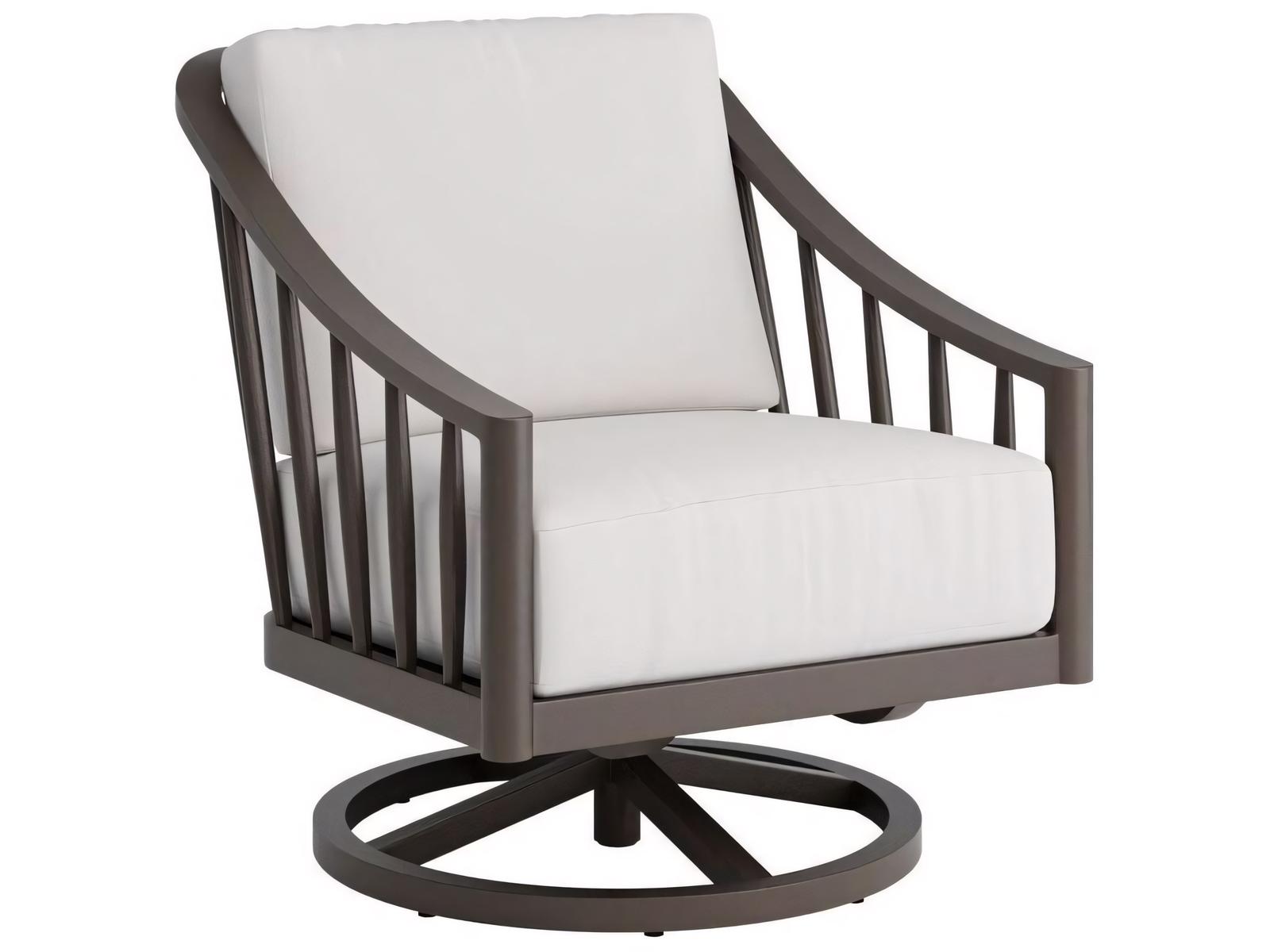 Ebel Palazzo Aluminum Patio Club Swivel Rocker