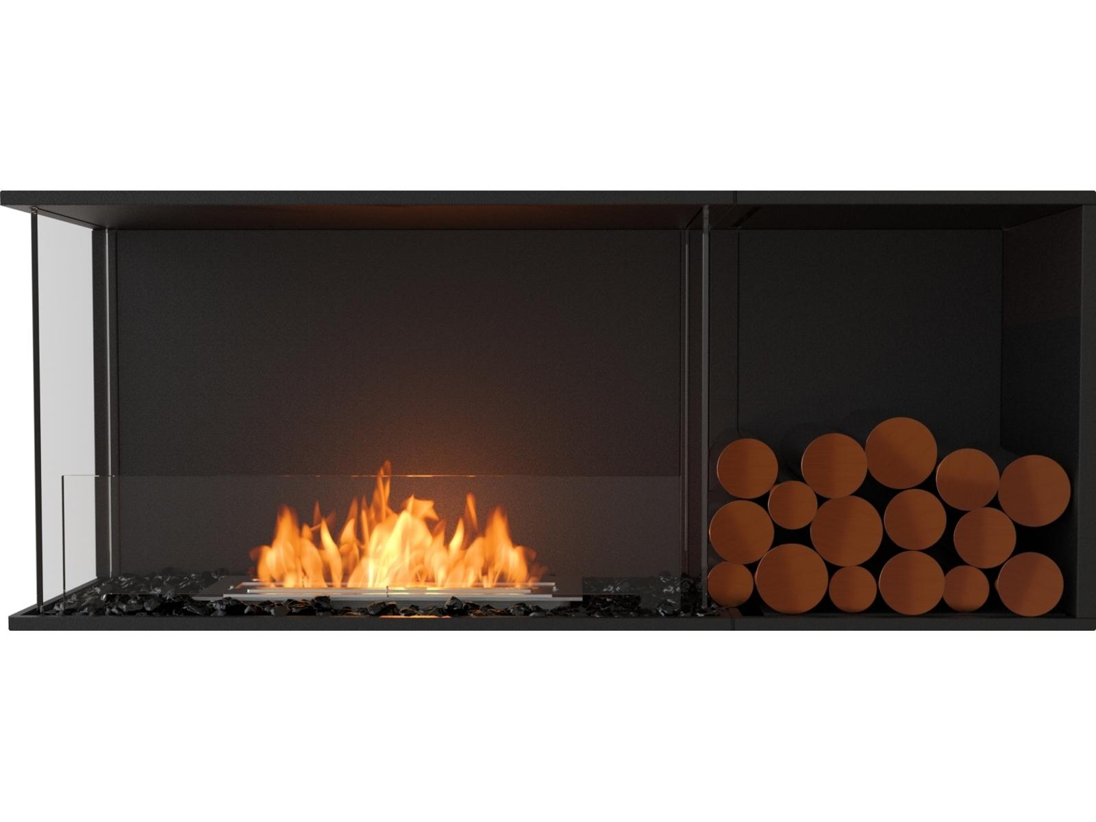 EcoSmart Fire Flex Fireboxes - Left Corner Fireplace