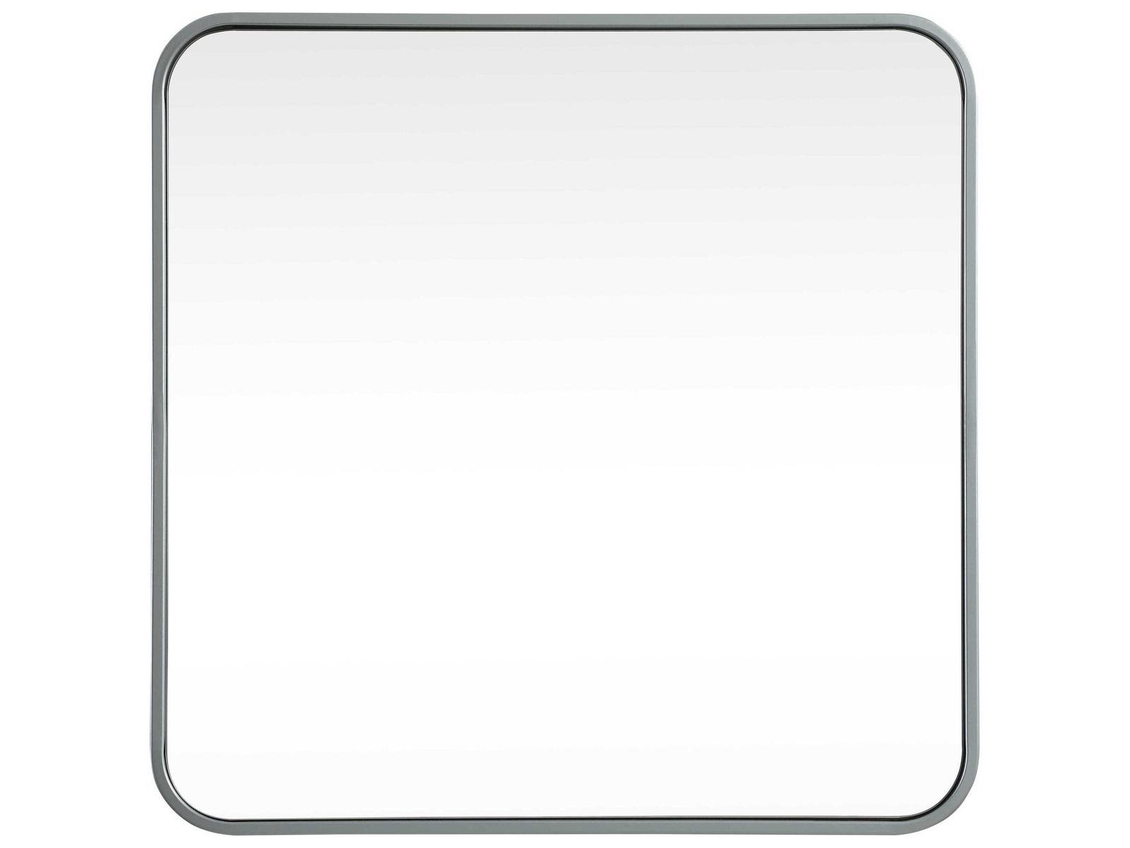 Elegant Lighting Evermore Square Wall Mirror