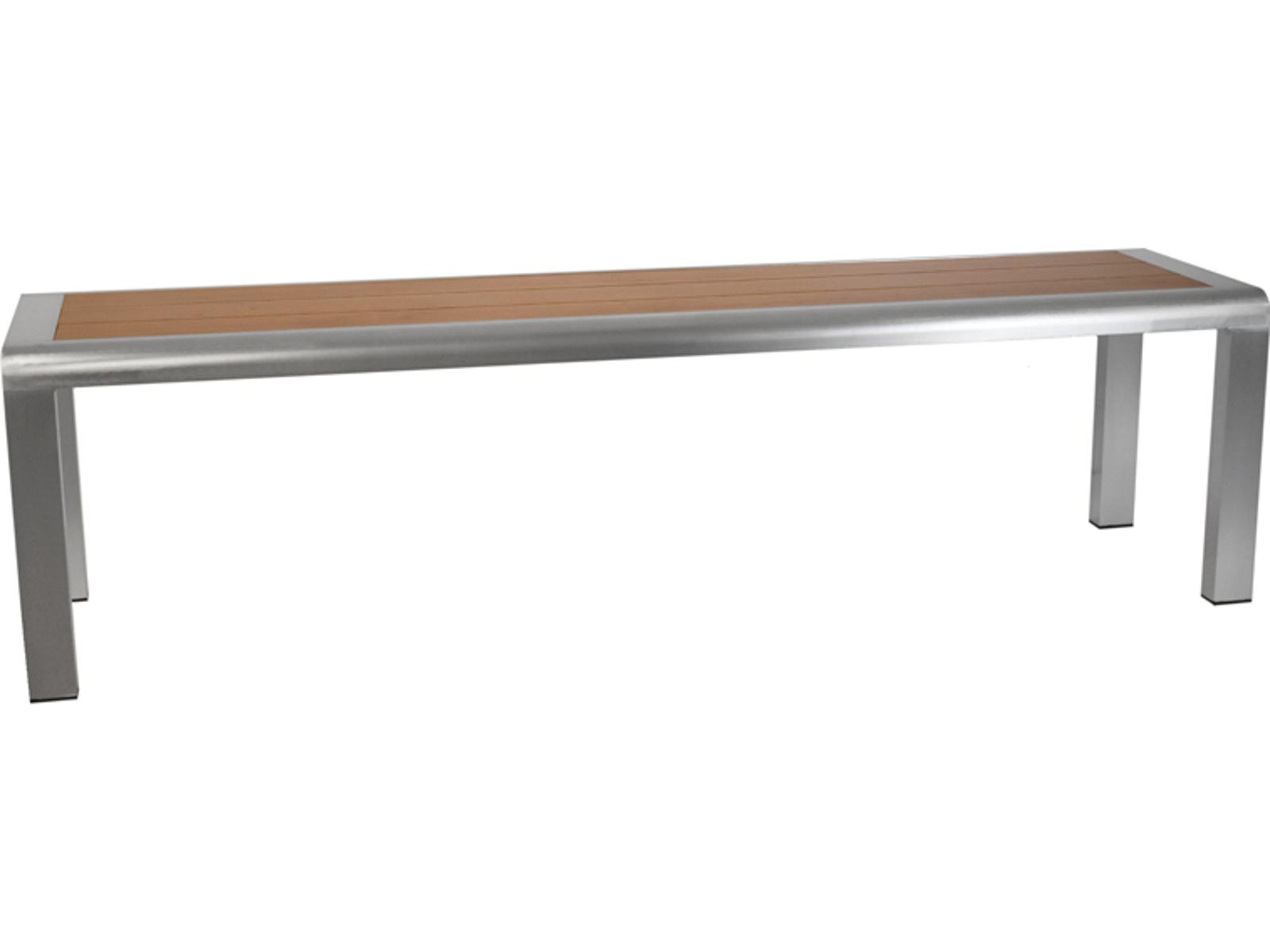 EMU Sid Aluminum Slat Outdoor Patio Bench