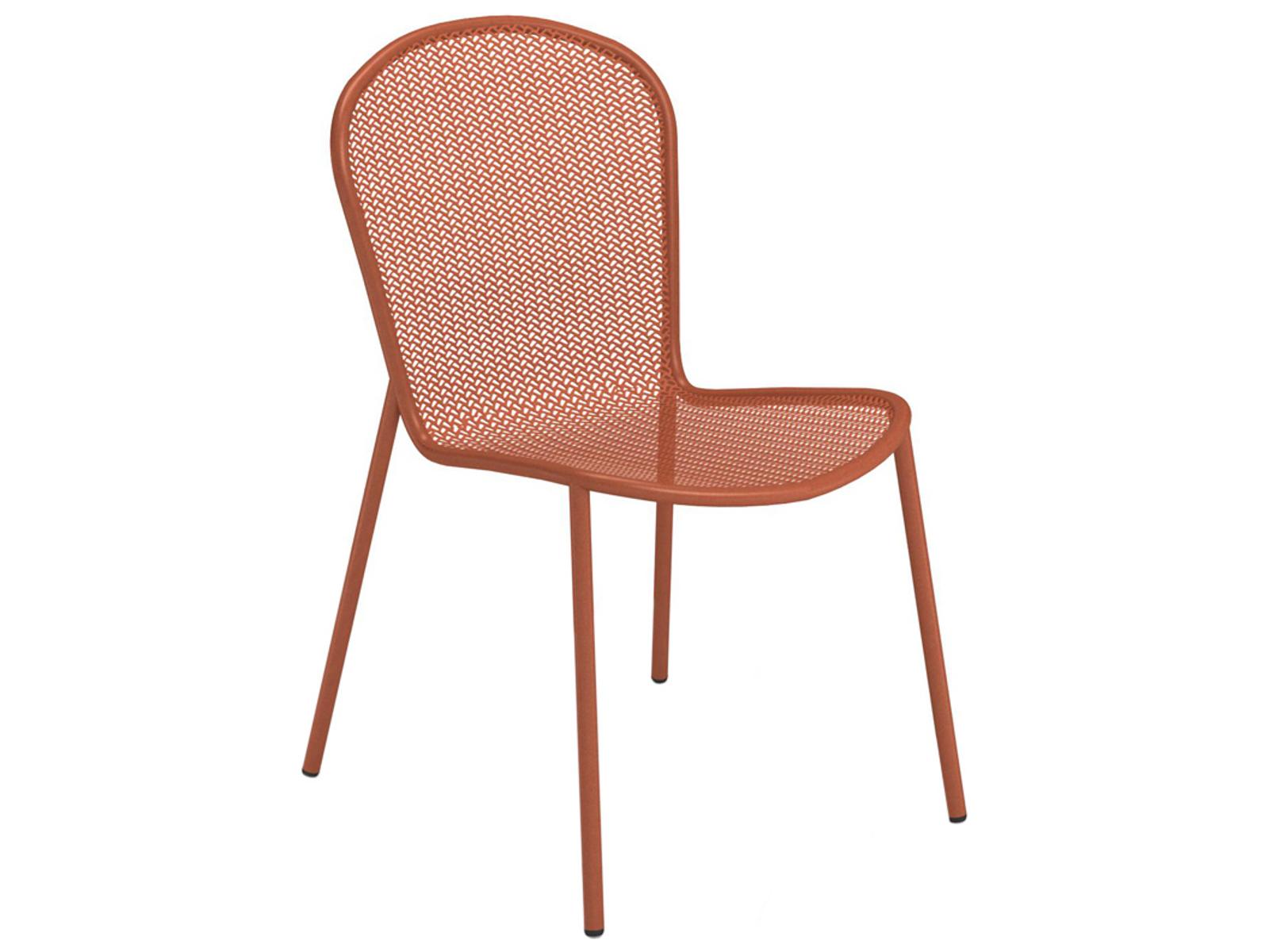 EMU Ronda Steel 2.0 Stacking Outdoor Dining Side Chair