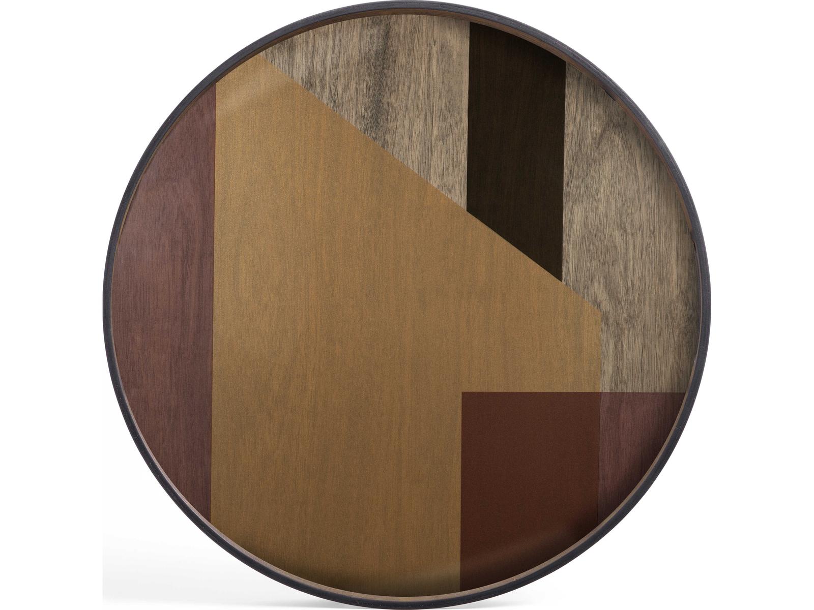 Extra-Large Round Angle Glass Tray