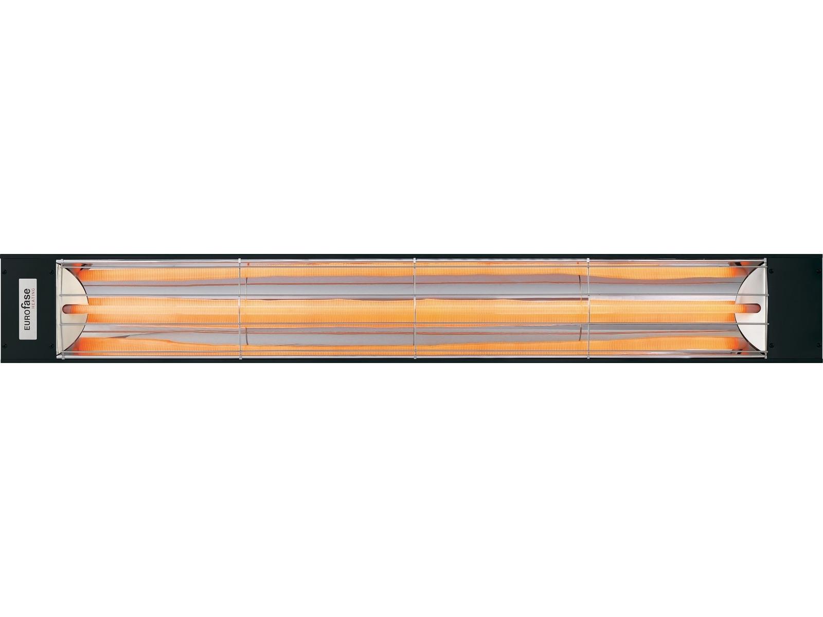 Eurofase Heating 304 Stainless Steel 61 Inch Single Element 3000 Watt 480V Electric Outdoor Patio Heater