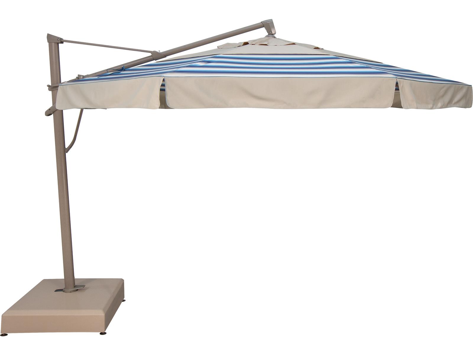 Treasure Garden Special Order Sunbrella AKZ PLUS 13 Foot Octagon Infinite Tilt and Lock Cantilever