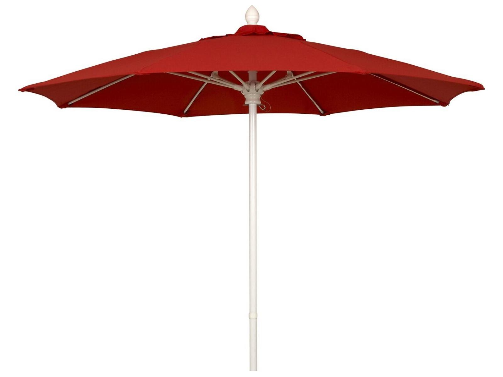 Fiberbuilt Market Pulley Lift Umbrella