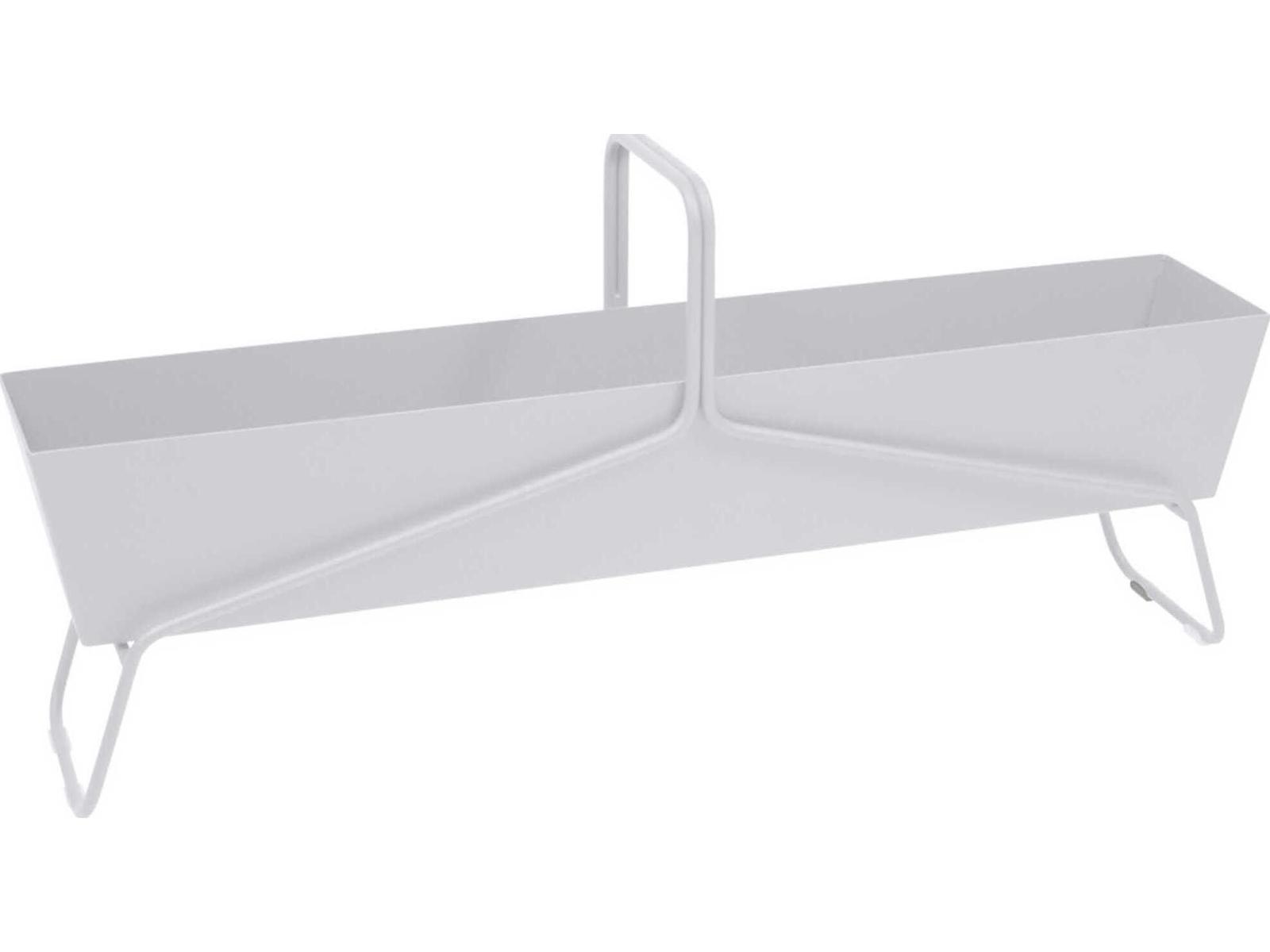 Fermob Basket Long Planter with Aluminum Tray and Steel Frame | PatioLiving