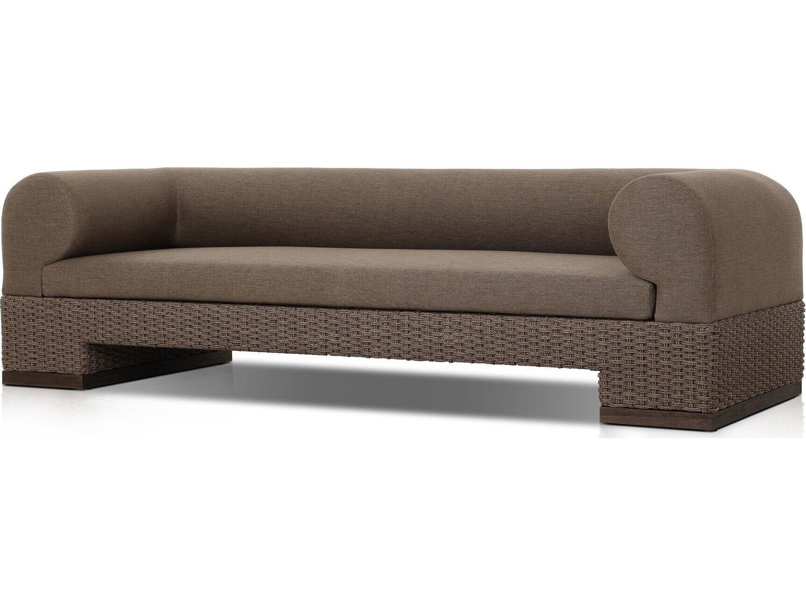 Luxecor Globetrotter Outdoor Wicker Cushion Sofa