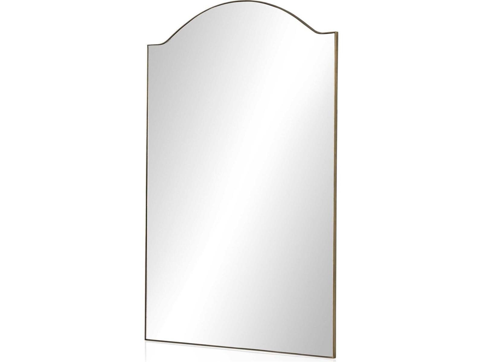 Four Hands Asher Jacques Antique Brass Floor Mirror