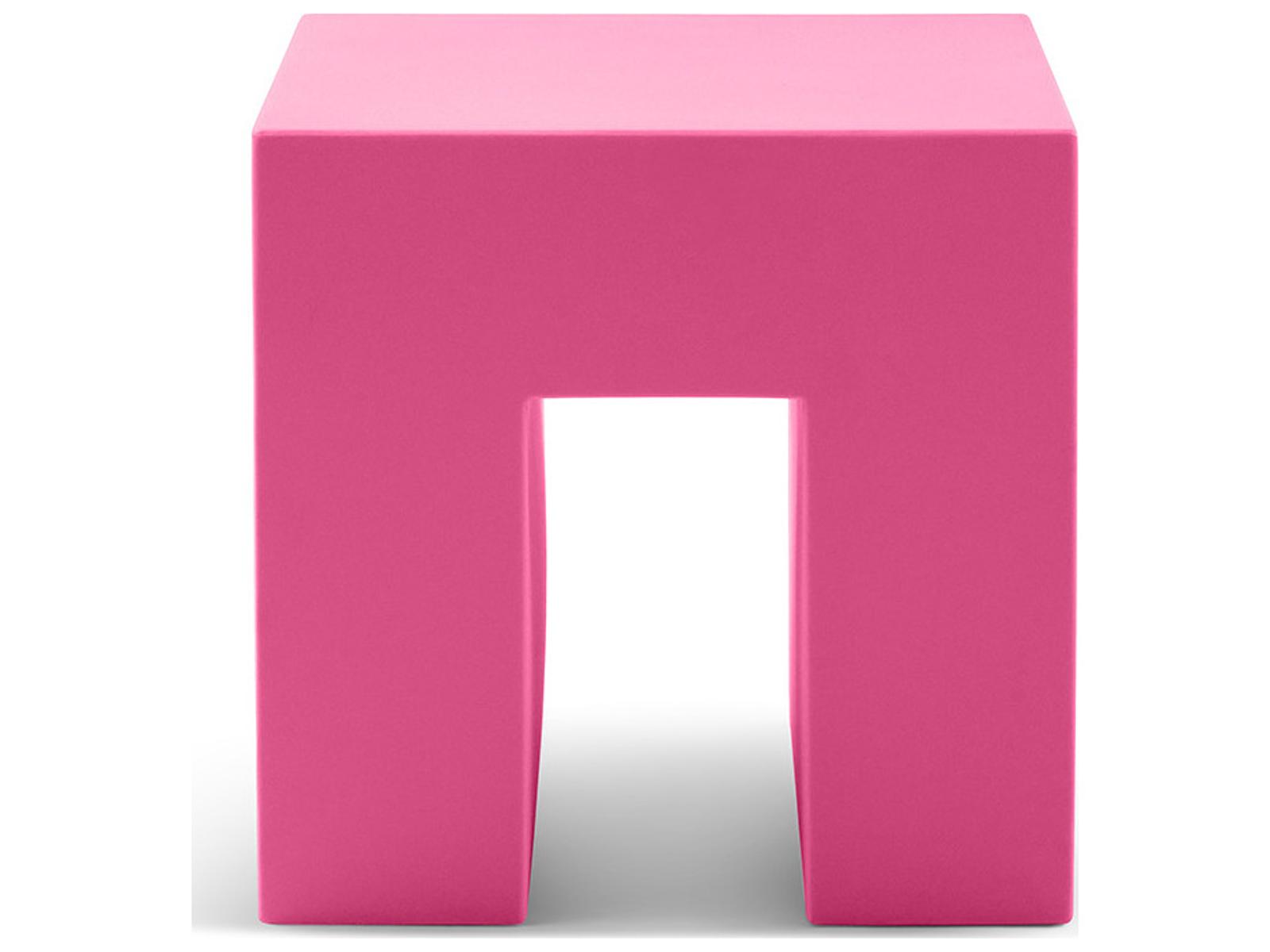 Heller Outdoor Vignelli Cube - Pink