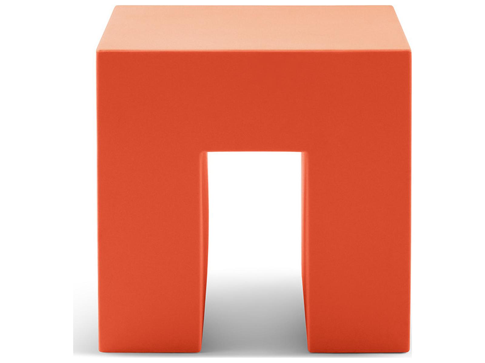 Heller Outdoor Vignelli Cube - Orange