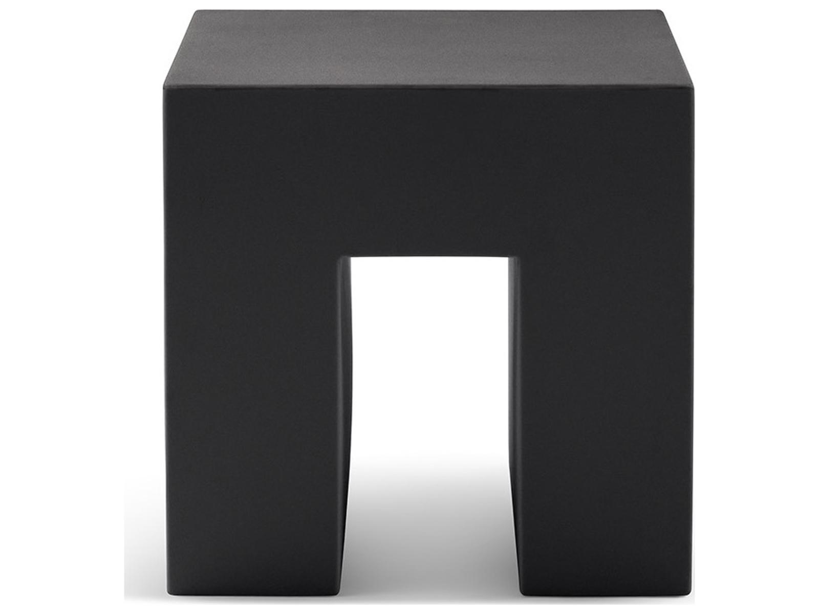 Heller Outdoor Vignelli Cube - Dark Grey