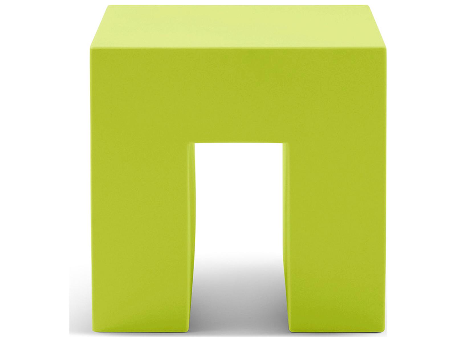 Heller Outdoor Vignelli Cube - Citron