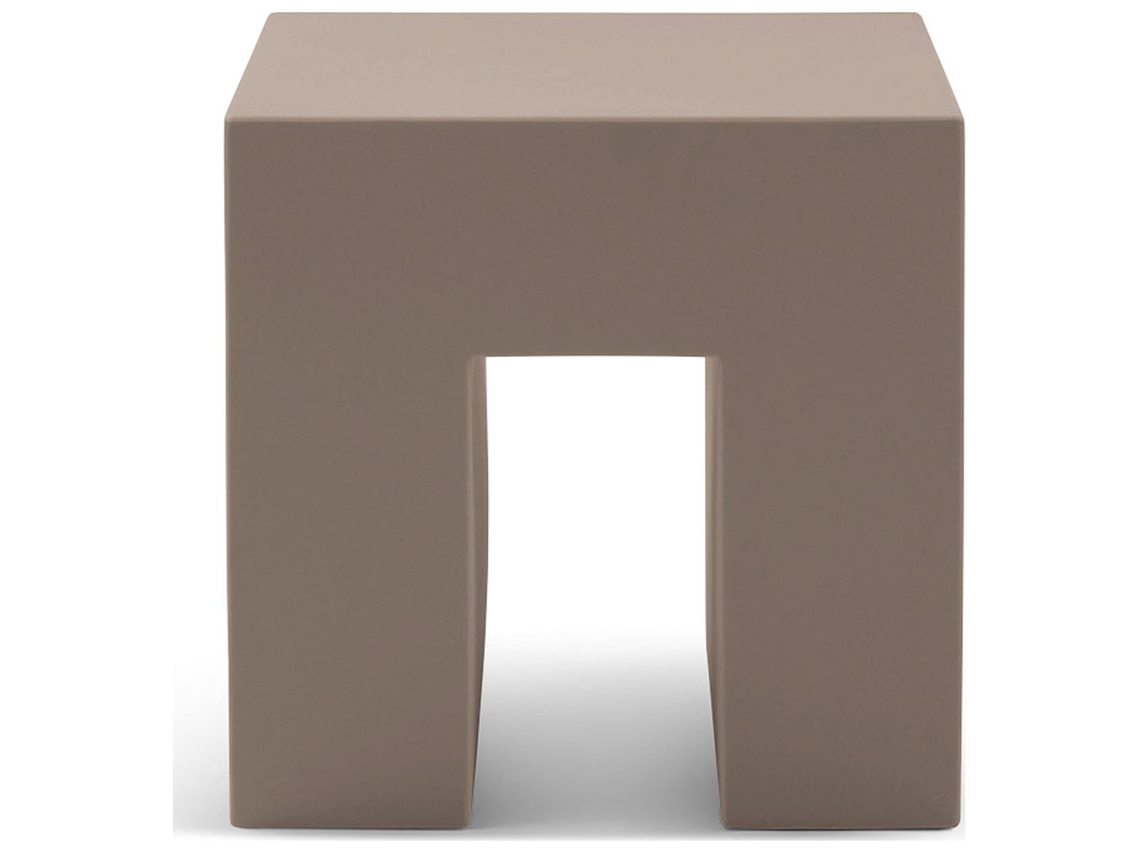 Heller Outdoor Vignelli Cube - Brown