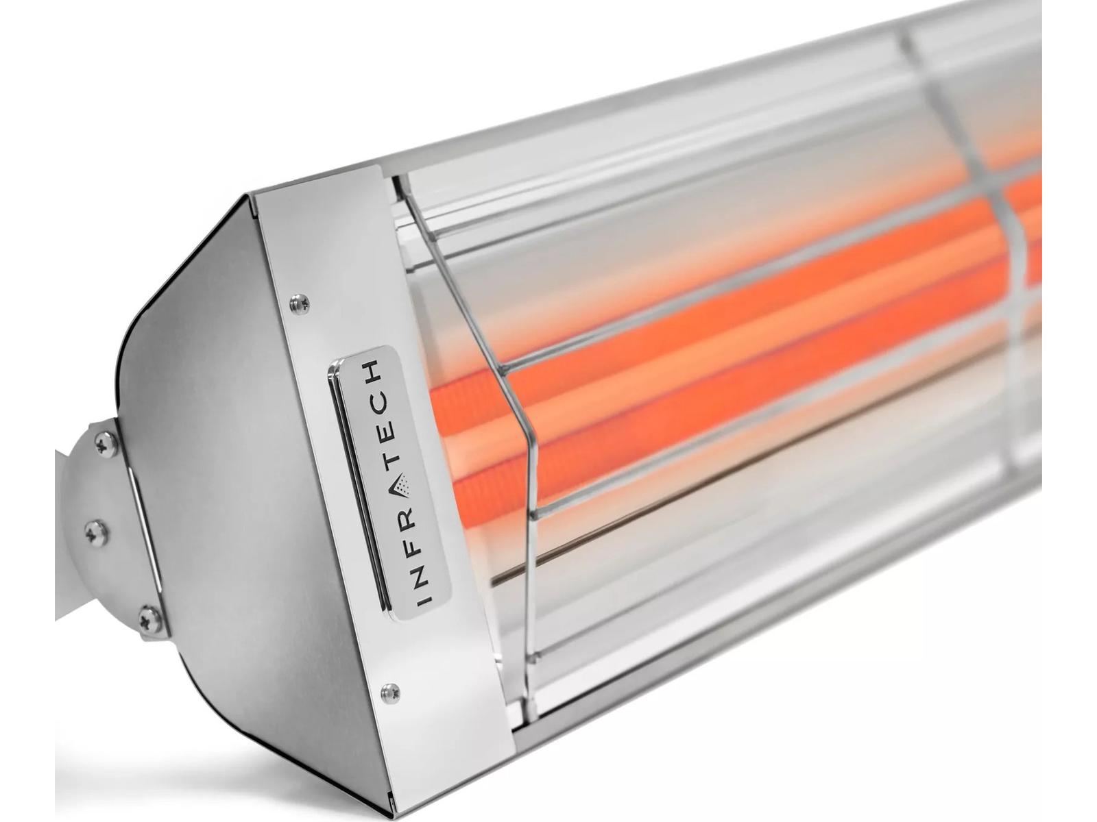 Infratech W Series Dual Element Heaters 48" Wide 5200 Watt 240 Volts 21.67 AMPS Marine Grade Stainless Steel