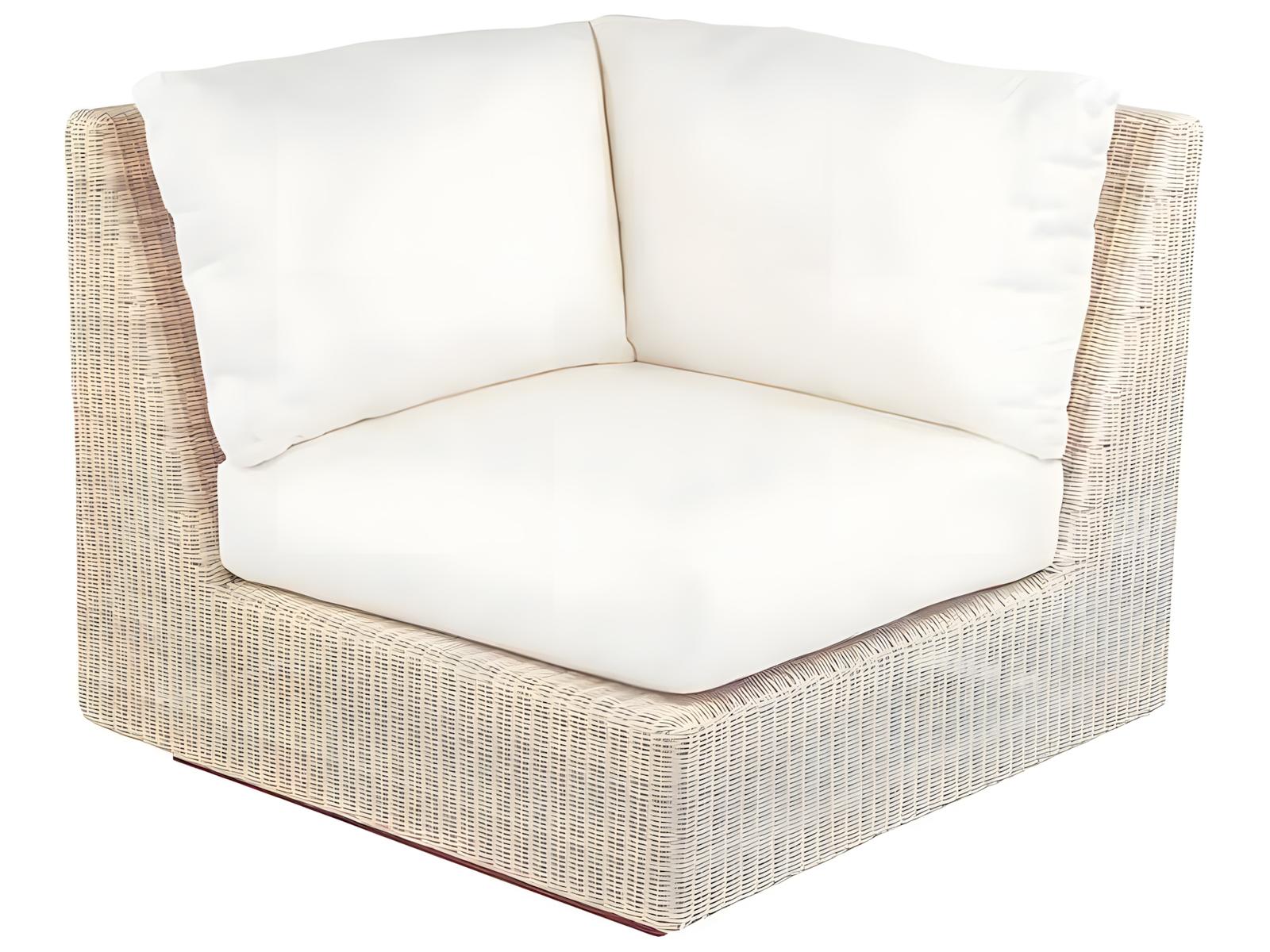 Kingsley Bate Westport Wicker Sectional Corner Chair