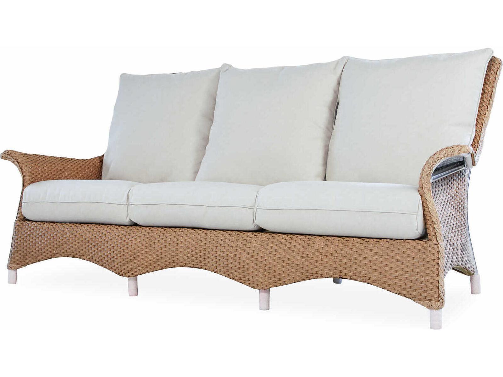 Lloyd Flanders Mandalay Wicker Outdoor Sofa
