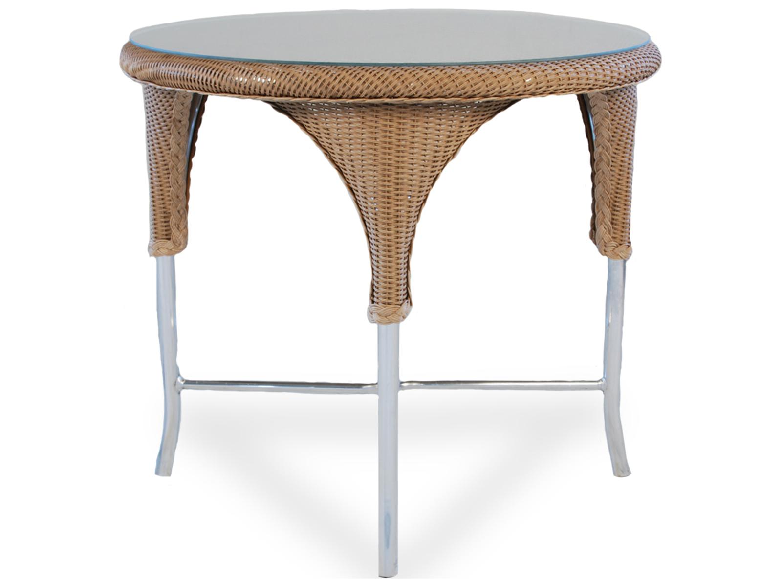 Lloyd Flanders Wicker Dining Table