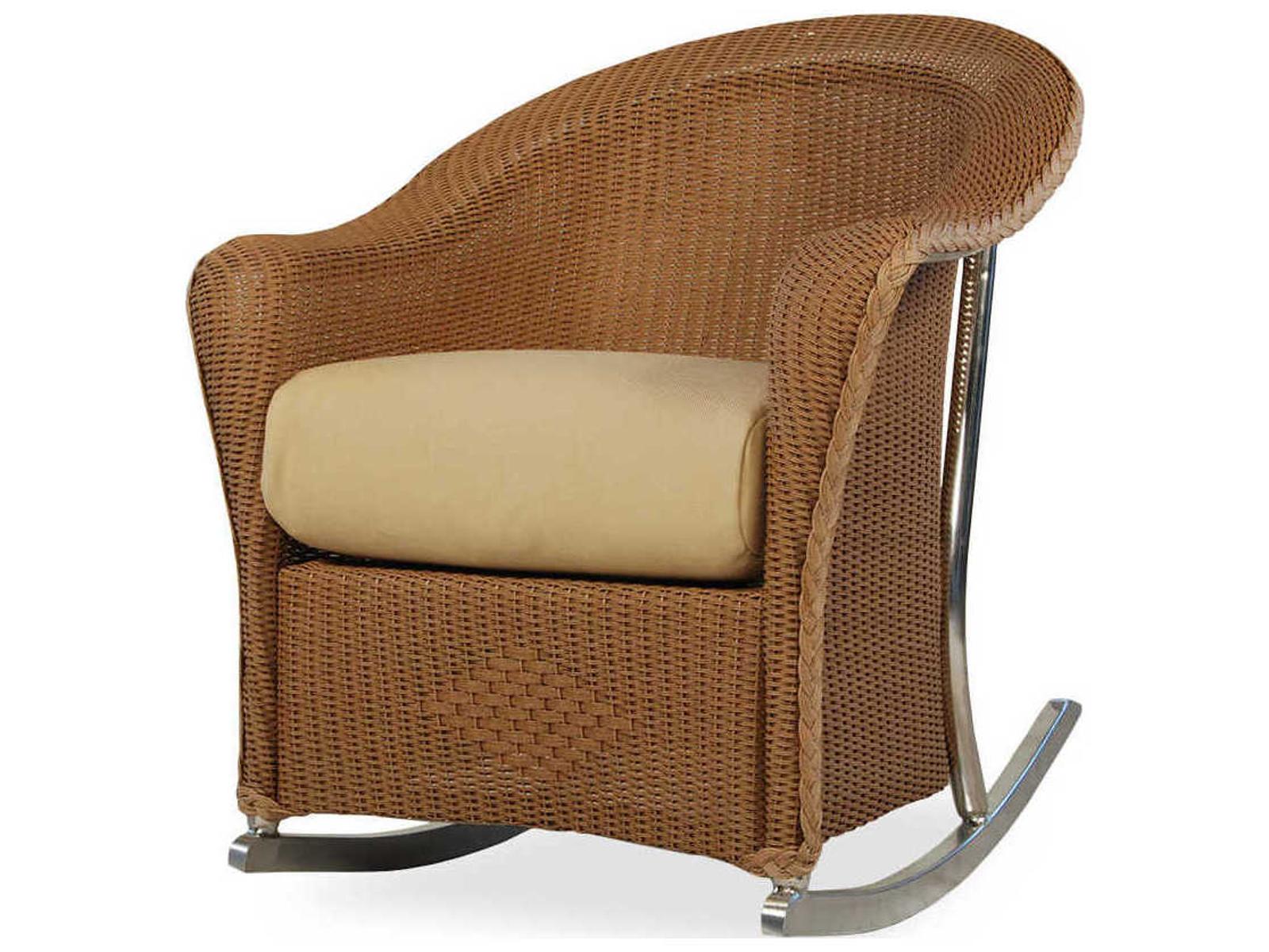 Lloyd Flanders Reflections Wicker Rocker - Thumbnail 2