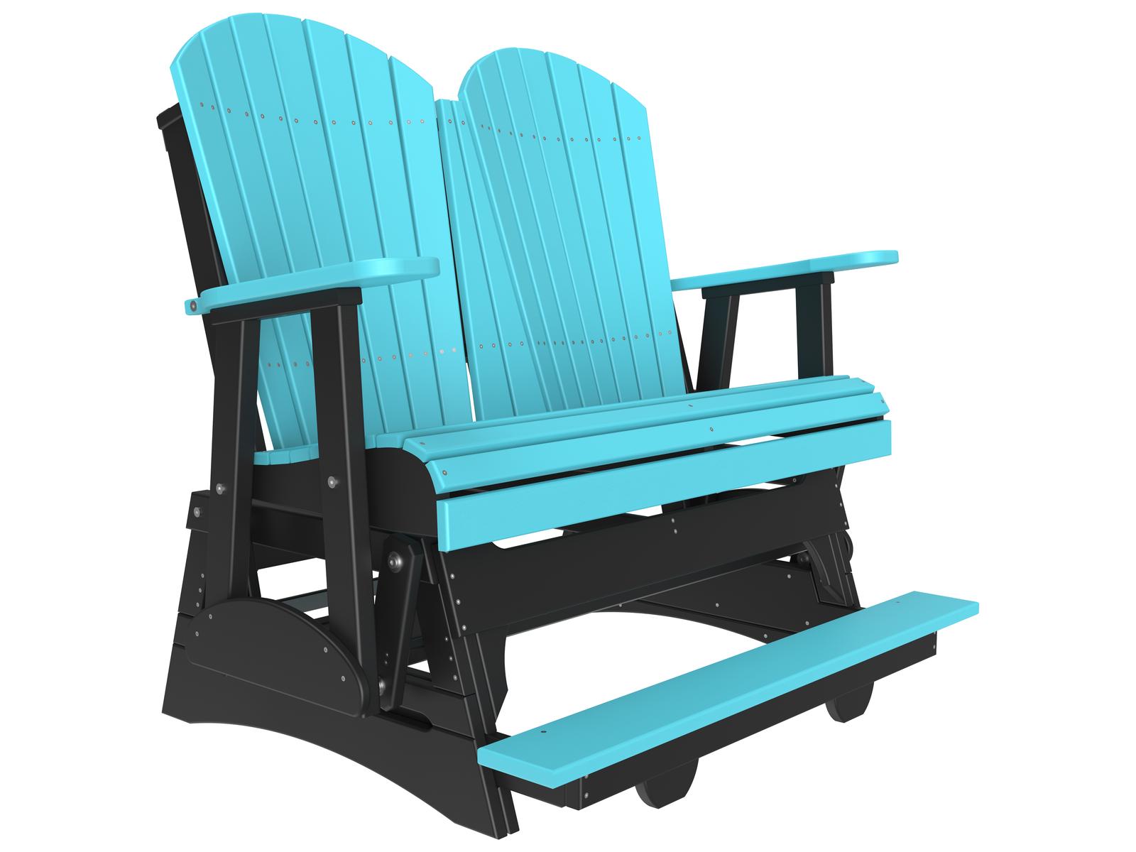 LuxCraft Recycled Plastic Adirondack Counter Glider