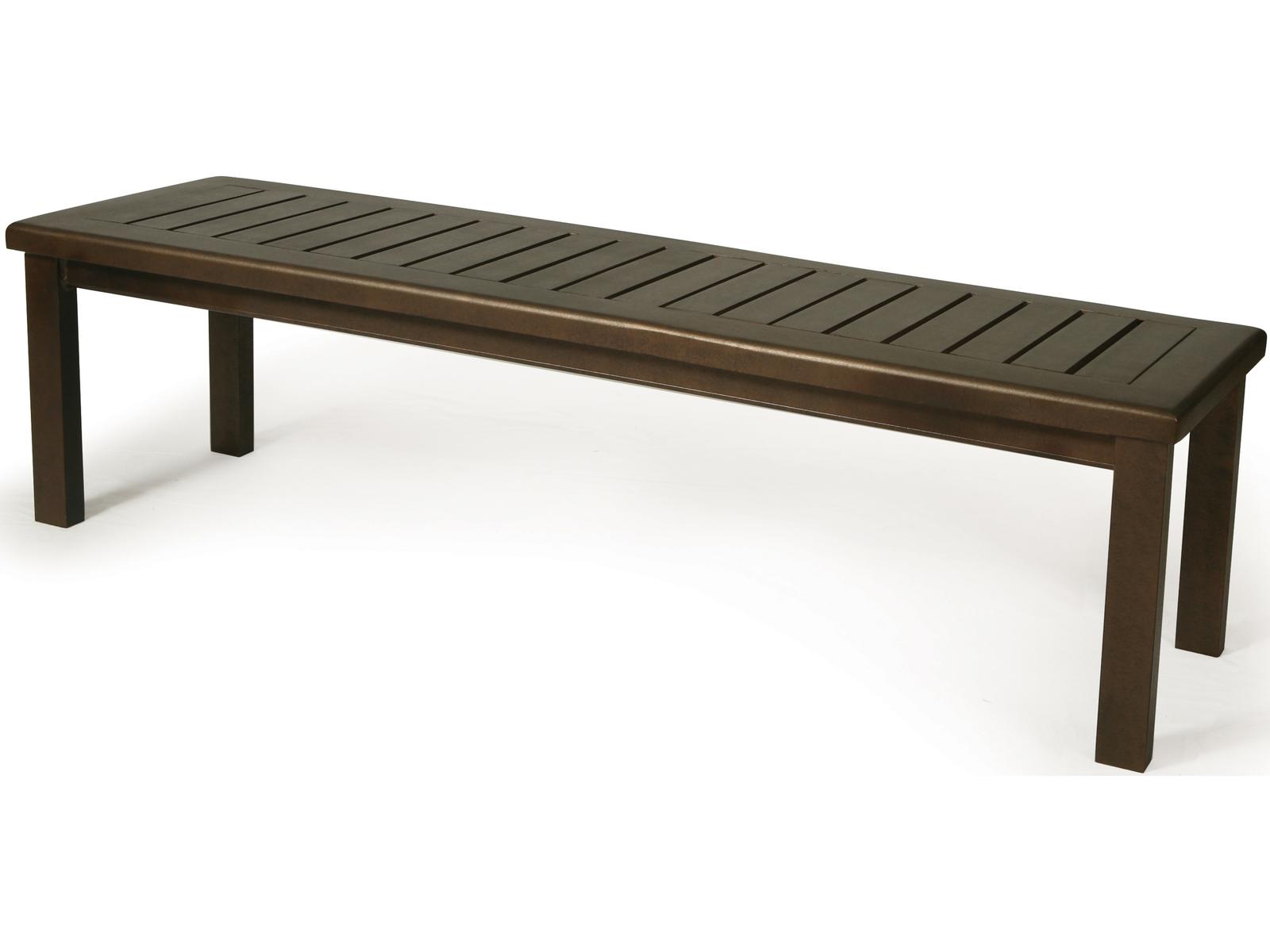 Mallin Accessories Aluminum Outdoor Patio Bench