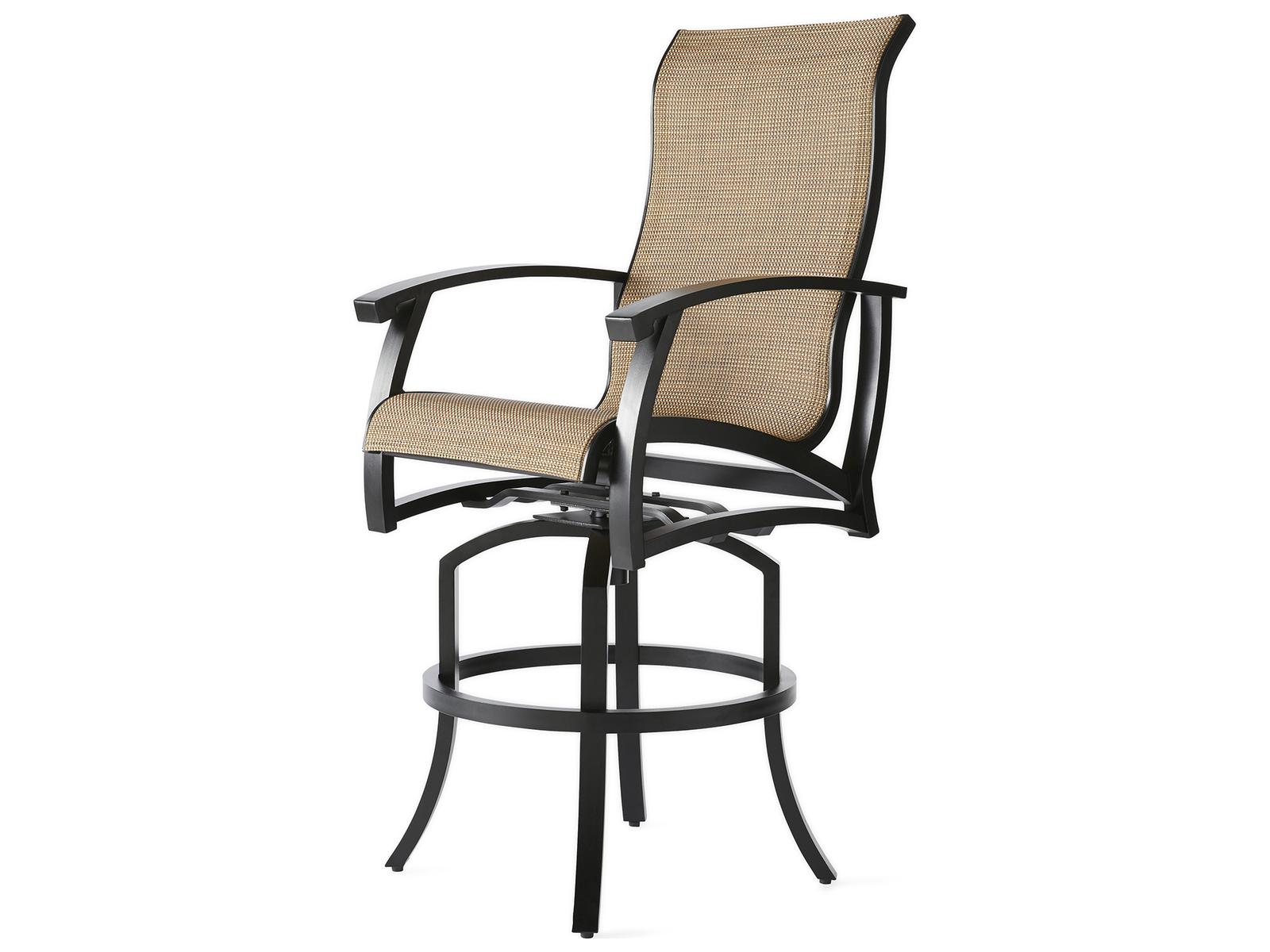 Mallin Georgetown Sling Swivel Bar Stool