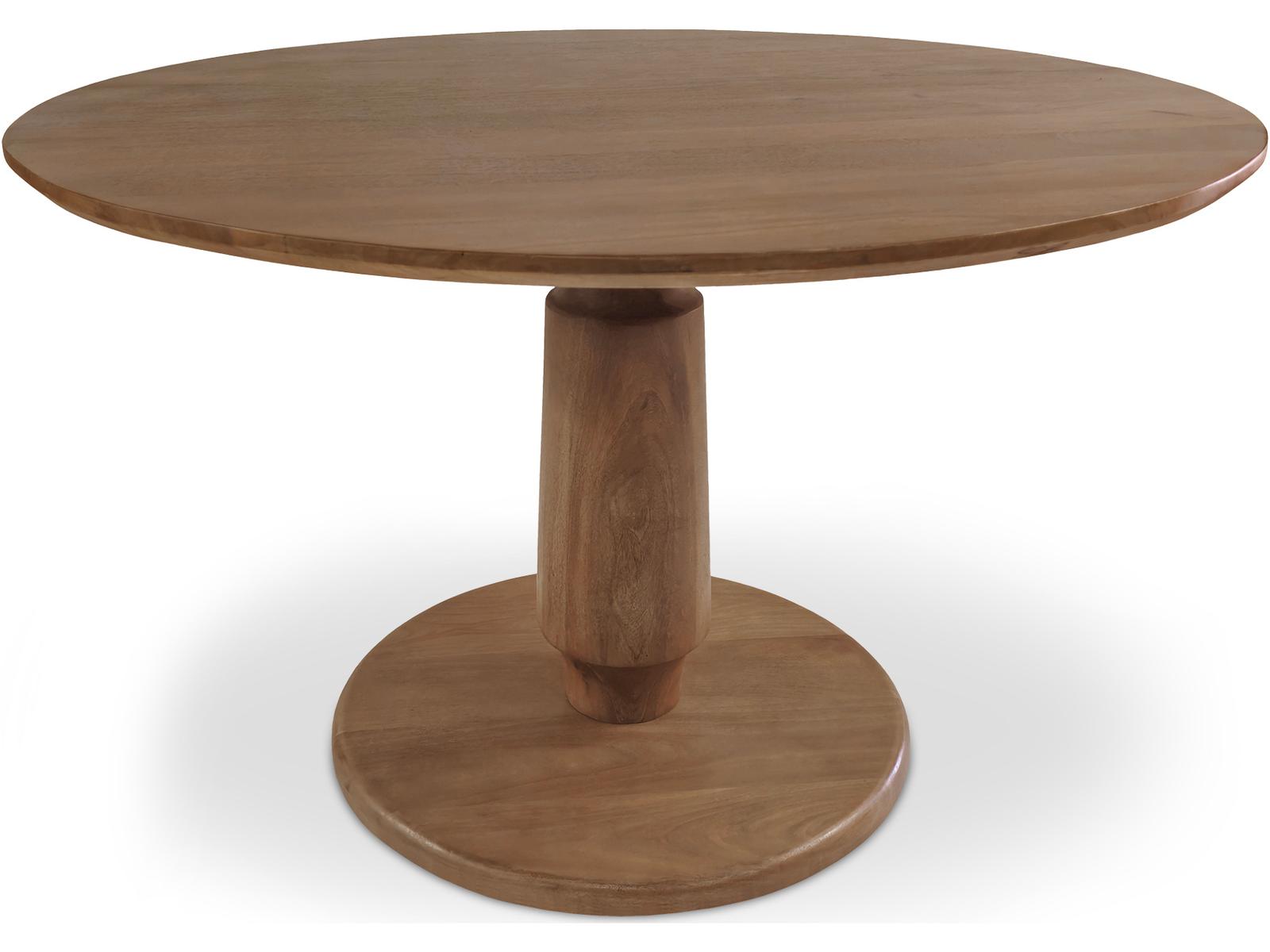 Moe's Home Clark Round Wood Dining Table